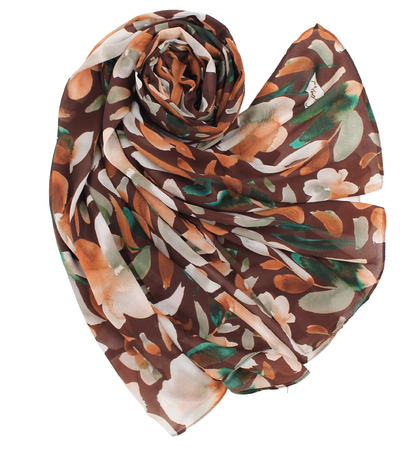 Satin spécial "LILY" - Marron
