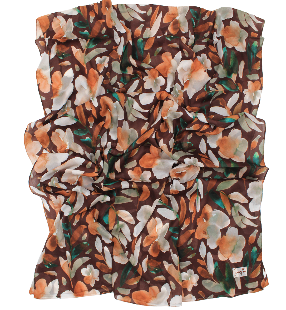 Satin spécial "LILY" - Marron
