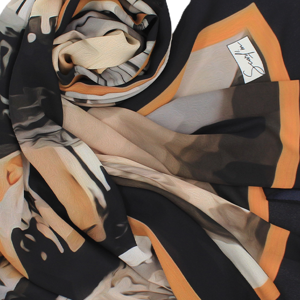 Châle YAOMY® "Lilya" - Noir