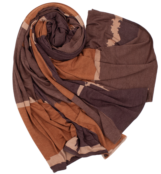 Châle EMALY® "Lisati"- Marron