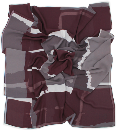Châle RIQA® "LISATI" - Burgundy