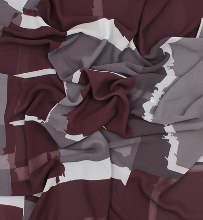 Châle RIQA® "LISATI" - Burgundy