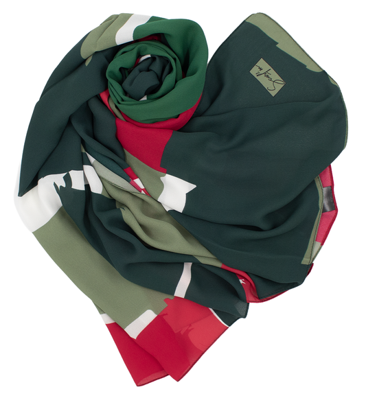 Châle YAOMY® "LISATI" - Vert
