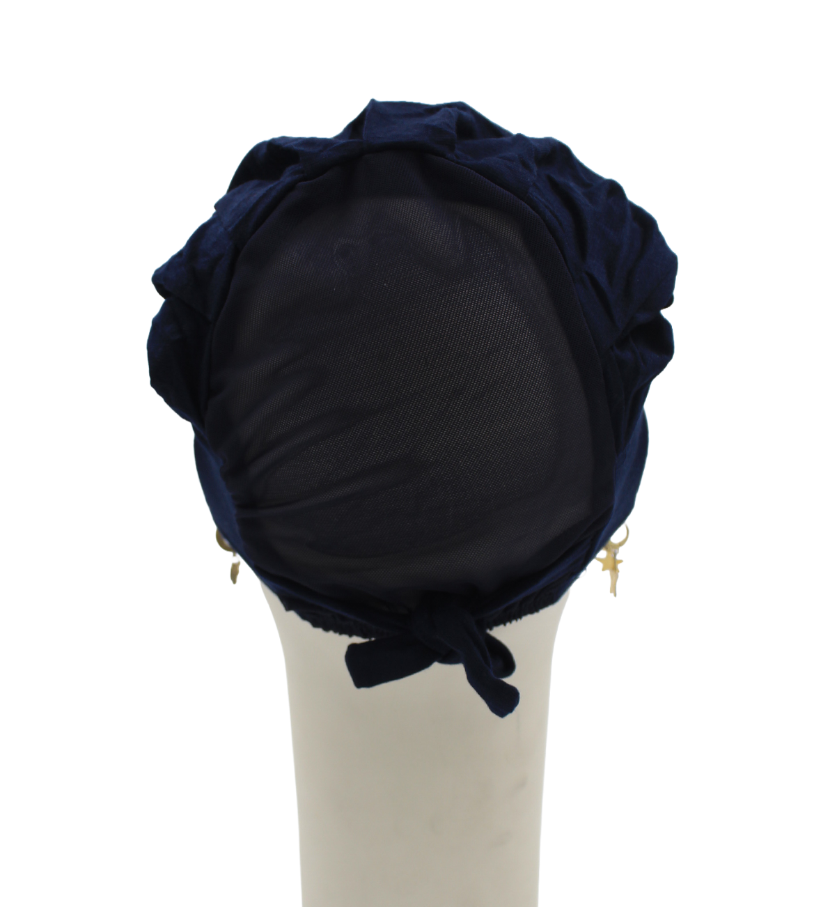 Bonnet Mi-tulle - Bleu marine