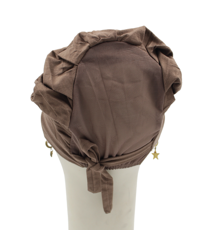 Bonnet Mi-tulle - Vison