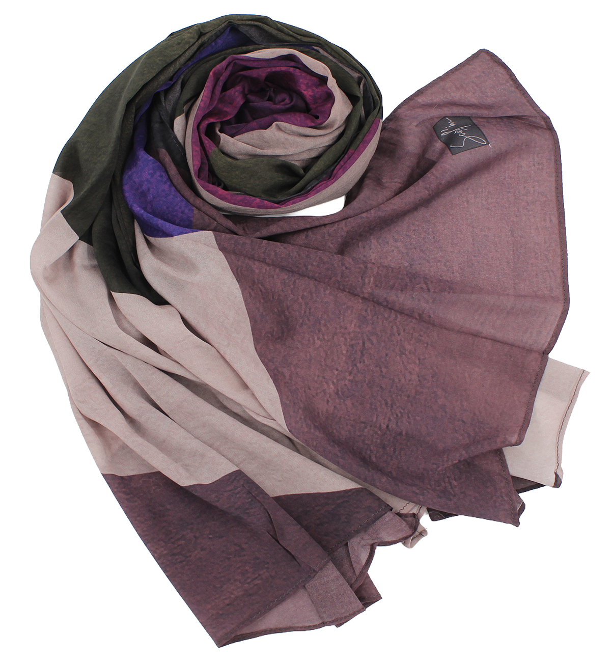 Satin spécial "MABRY" - Mauve