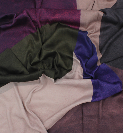 Satin spécial "MABRY" - Mauve