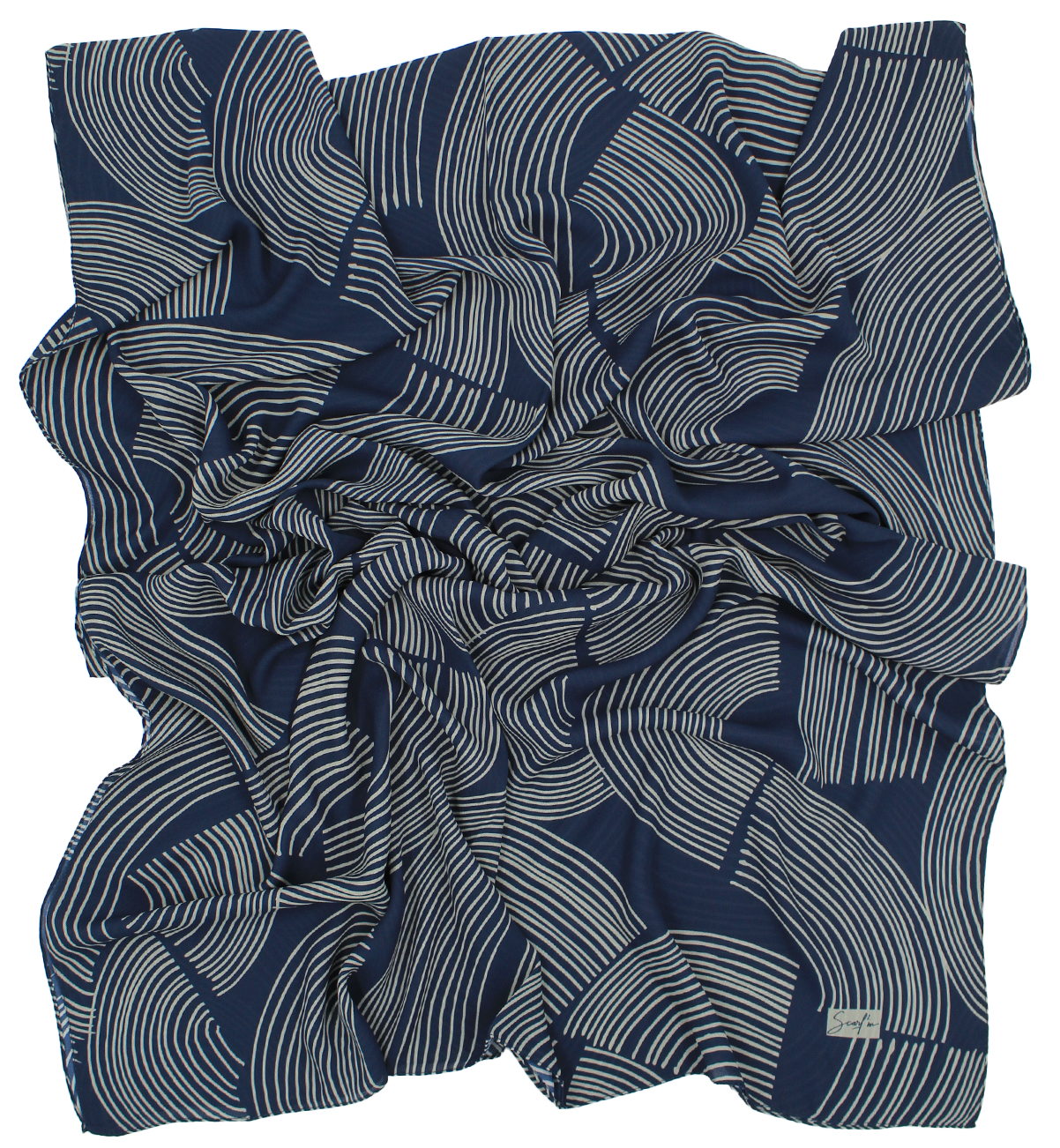 CHALE YAOMY® "Maty" - Bleu