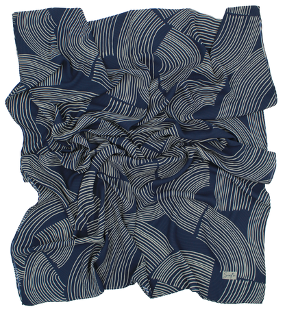 CHALE YAOMY® "Maty" - Bleu