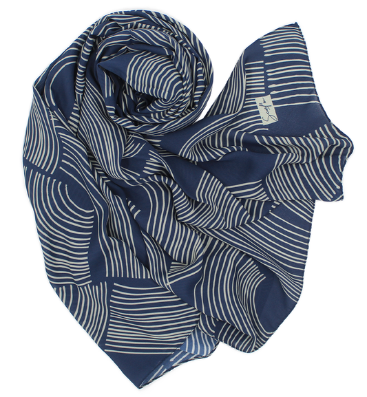 CHALE YAOMY® "Maty" - Bleu