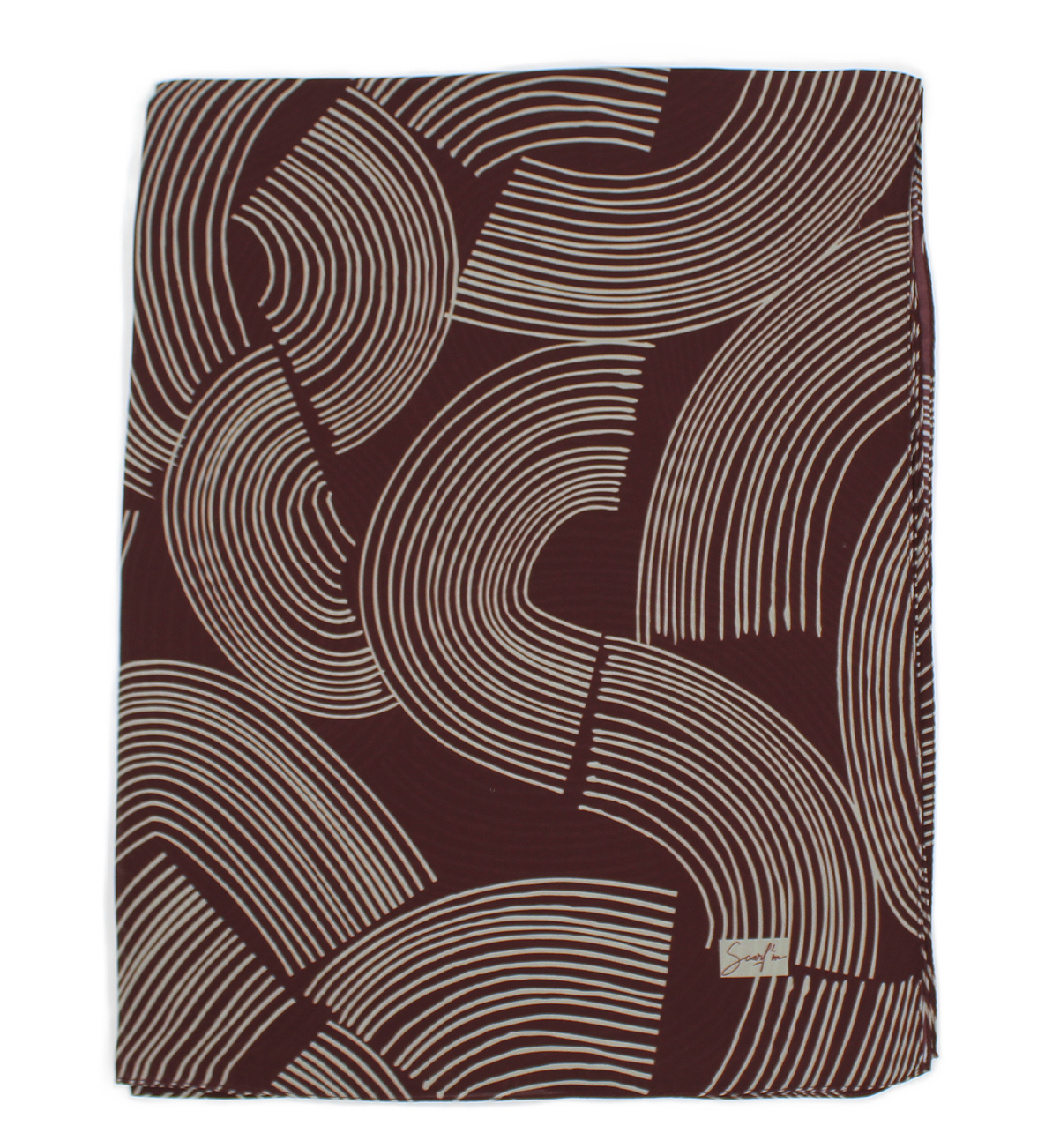 CHALE YAOMY® "Maty" - Burgundy