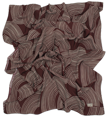 CHALE YAOMY® "Maty" - Burgundy