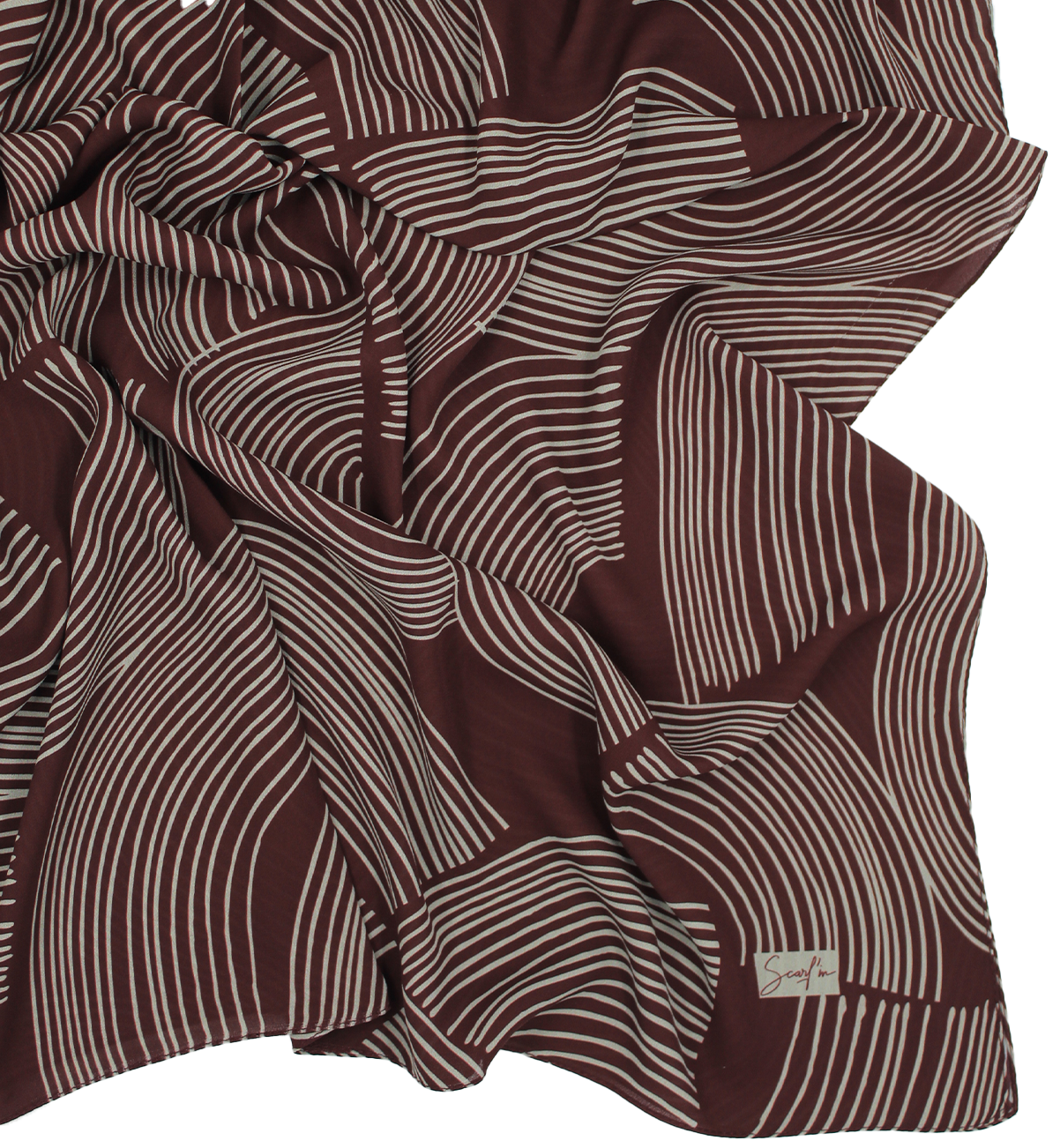 CHALE YAOMY® "Maty" - Burgundy