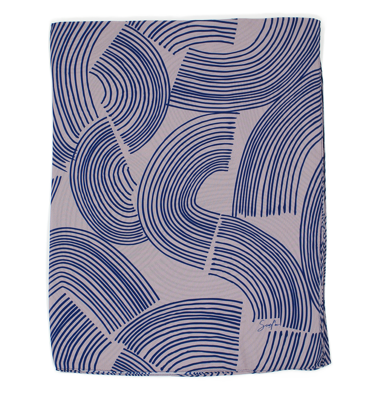 CHALE YAOMY® "Maty" - Bleu et rose