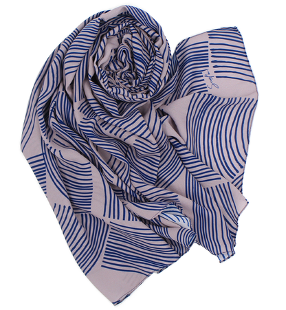 CHALE YAOMY® "Maty" - Bleu et rose