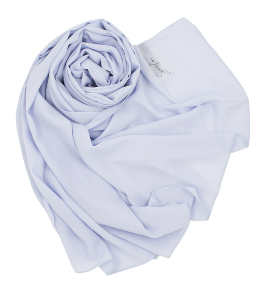 Châle en crêpe - Bleu ciel