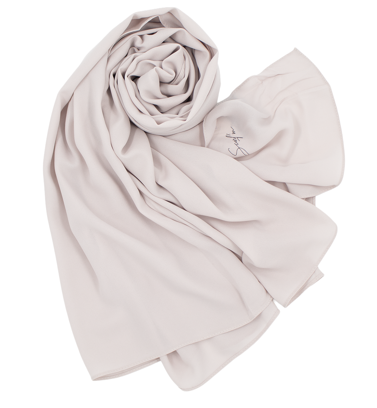 Châle en crêpe -  Rose bébé