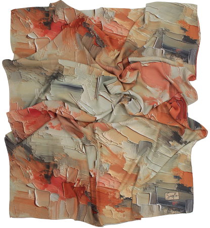 Châle YAOMY® "OILA" - Orange