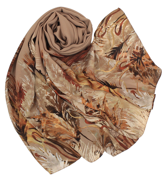 Châle YAOMY® "PAMPAS" - Beige