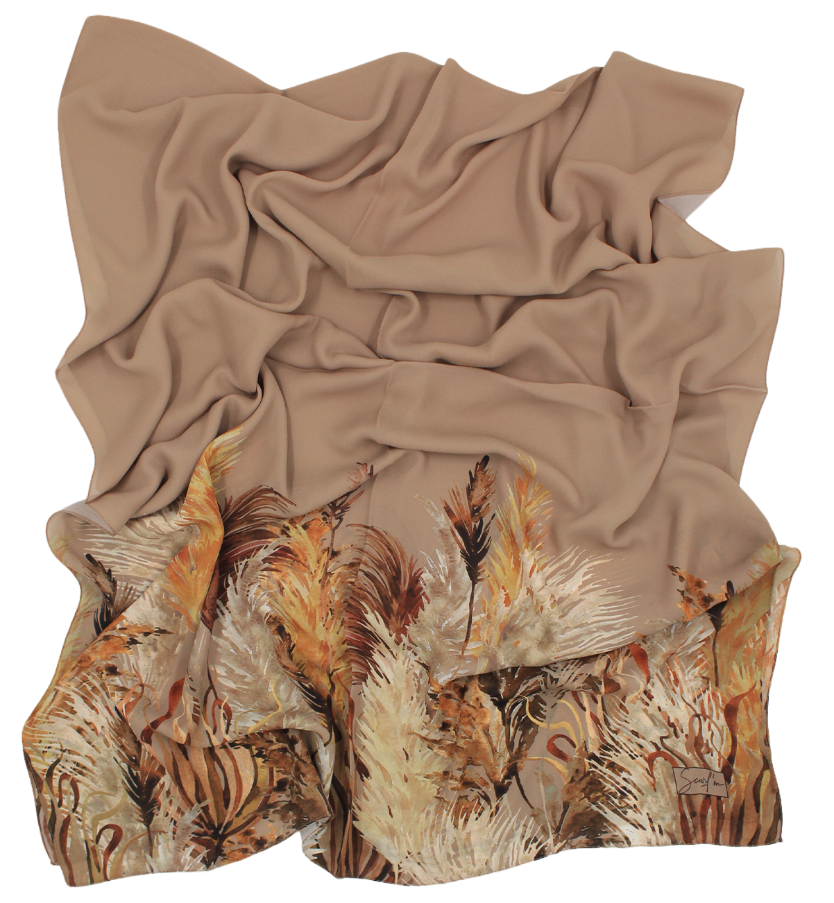 Châle YAOMY® "PAMPAS" - Beige