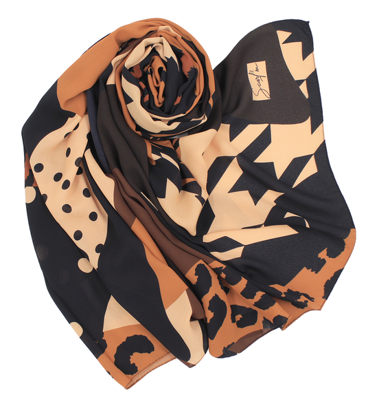 CHALE YAOMY® "PATCHWY" - Beige