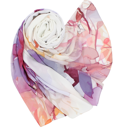 Châle YAOMY® "Peace" - Rose