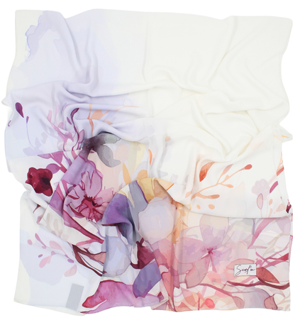 Châle YAOMY® "Peace" - Rose