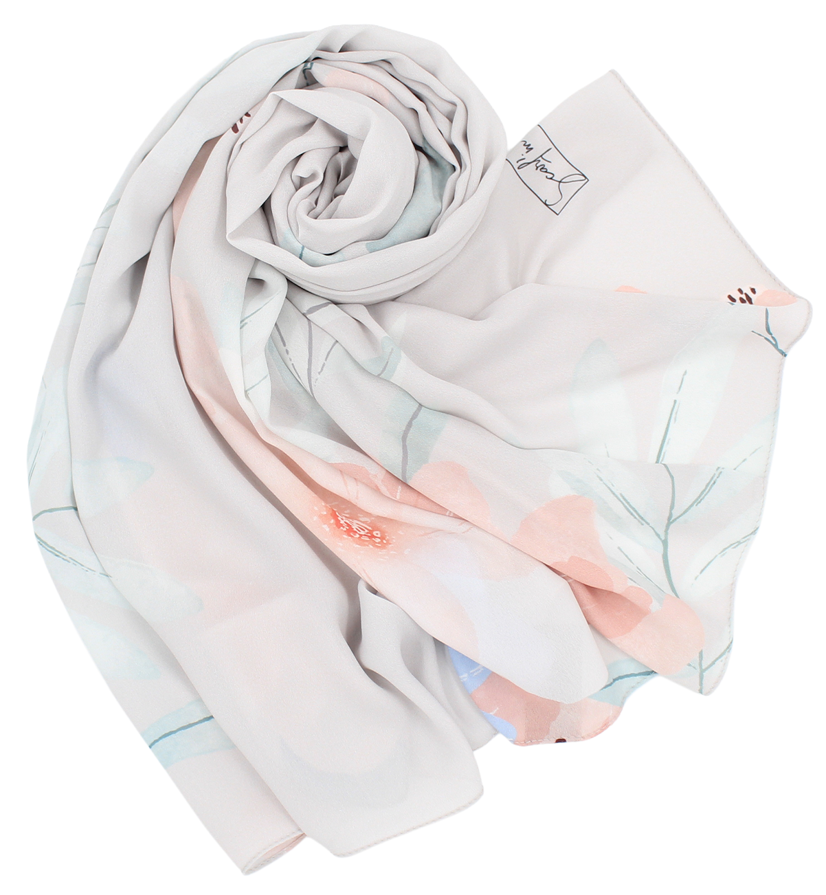 Châle YAOMY® "Perla" - Nude
