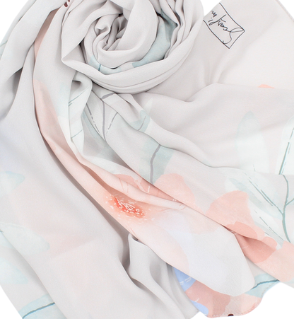 Châle YAOMY® "Perla" - Nude