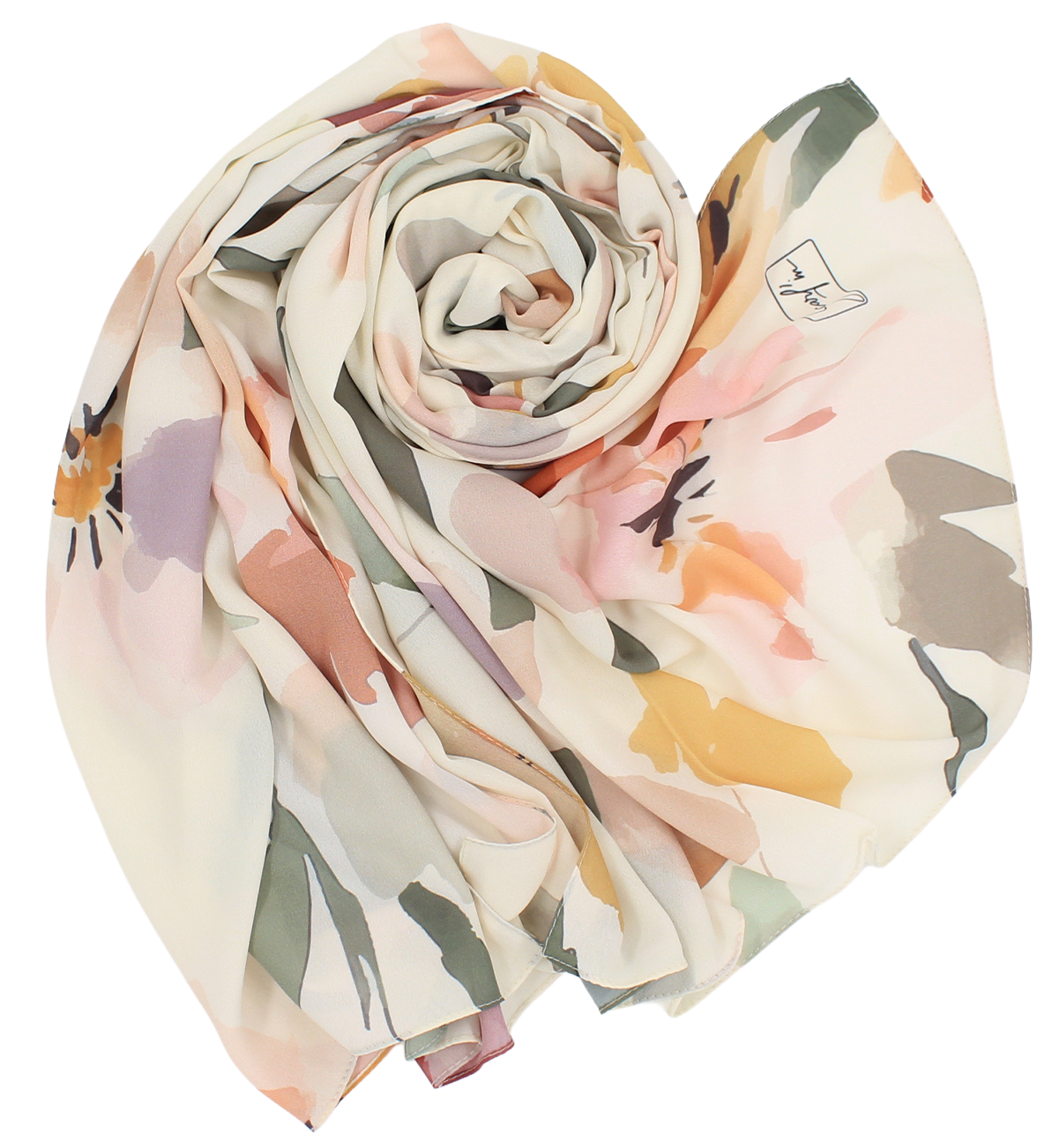 Châle YAOMY® "Petal" - Pastel