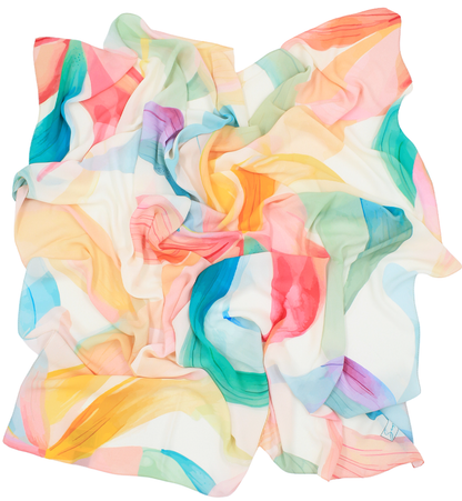 Foulard YAOMY® "PETALA" - Rose
