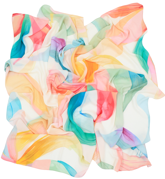 Foulard YAOMY® "PETALA" - Rose
