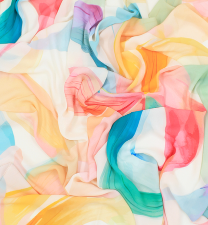 Foulard YAOMY® "PETALA" - Rose