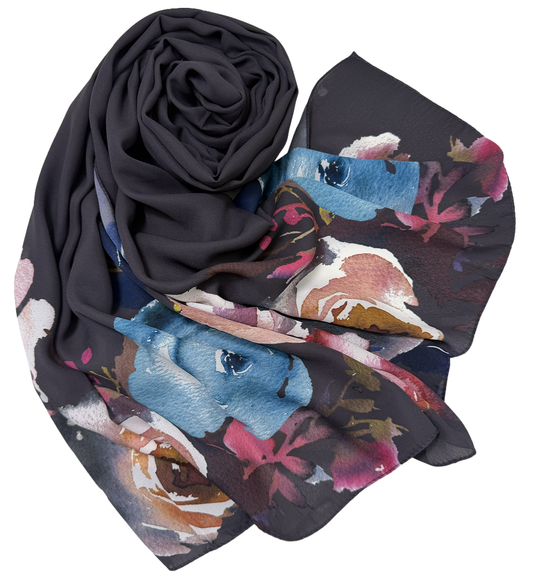 Châle YAOMY® "POWDY" - Anthracite