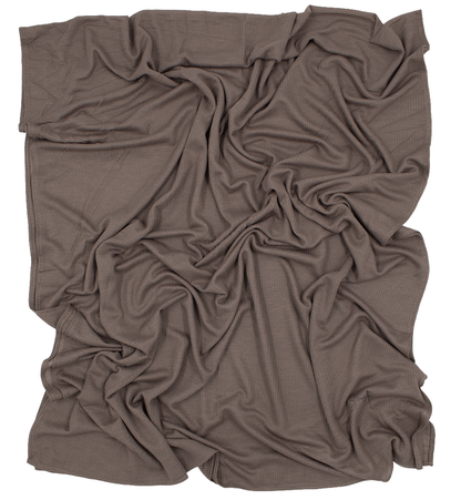 CHÂLE EMALY® "WAFFLE" - Taupe