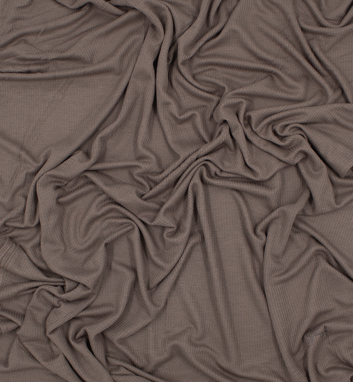CHÂLE EMALY® "WAFFLE" - Taupe