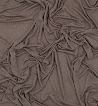 CHÂLE EMALY® "WAFFLE" - Taupe