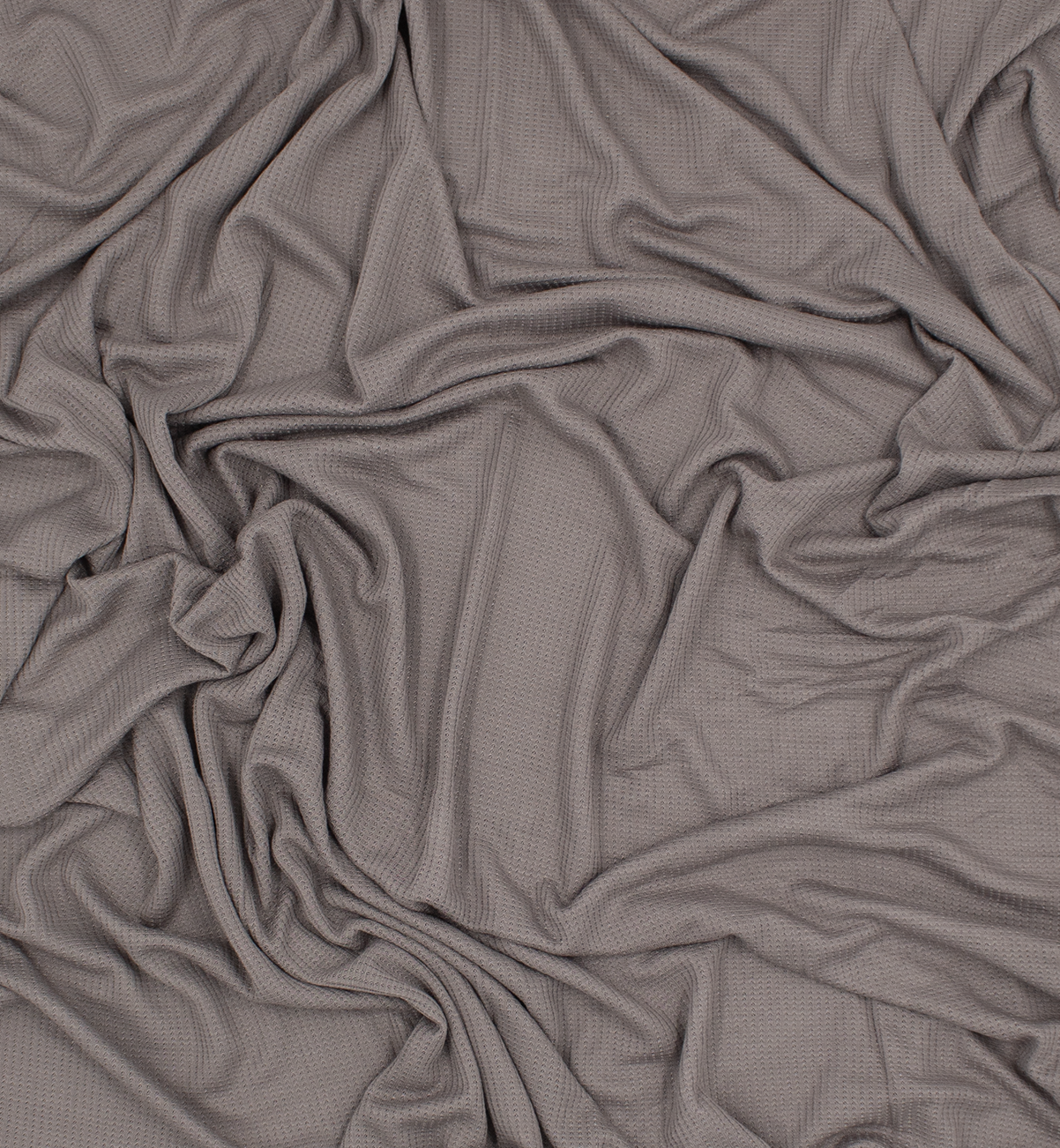 CHÂLE EMALY® "WAFFLE" - Gris taupe