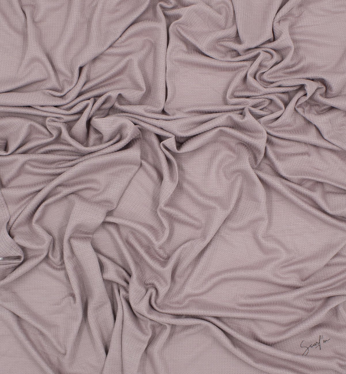 CHÂLE EMALY® "WAFFLE" - Rose mauve