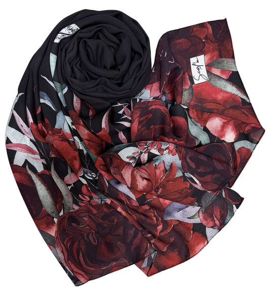 Châle YAOMY® "ROMA" - Noir