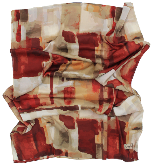 Satin spécial "RONGIL" - Bordeaux