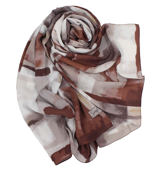 CHALE YAOMY® "RONGIL" - Marron