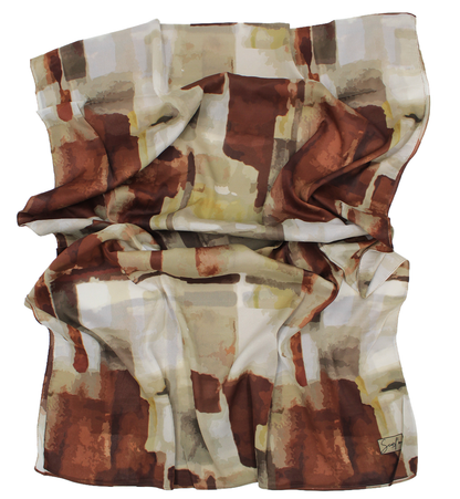 Satin spécial "RONGIL" - Marron
