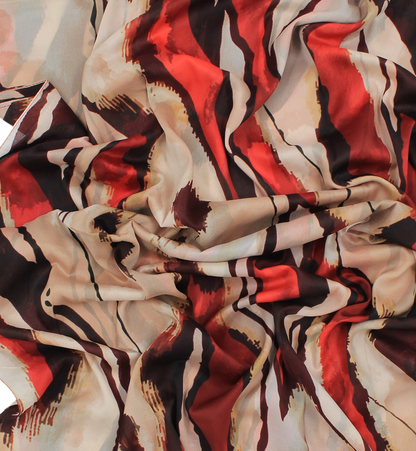 Satin spécial "RUCHA" - Rose