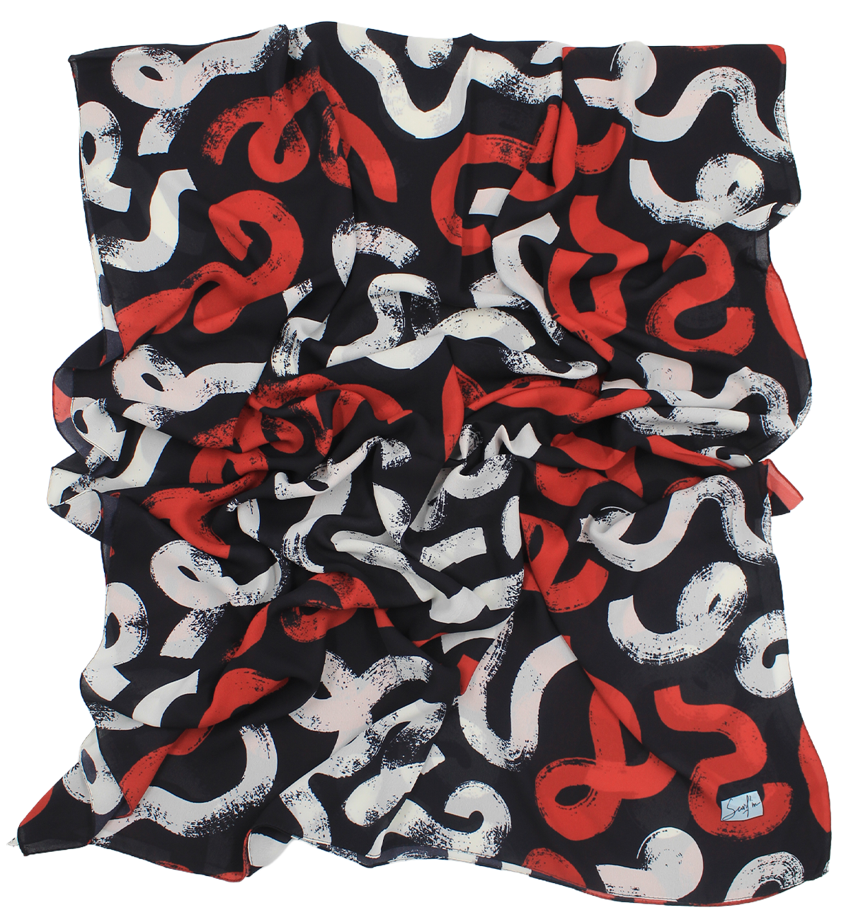 Châle YAOMY® "Spagy" - Noir