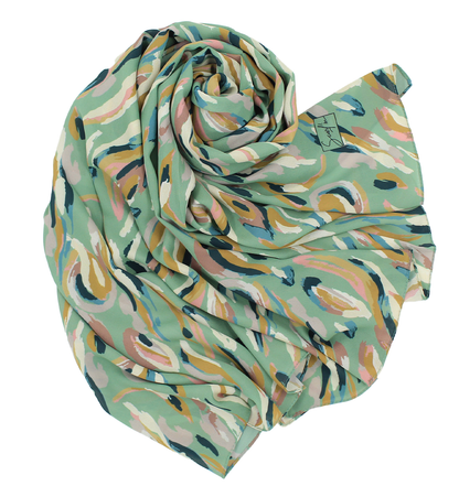CHÂLE YAOMY® "SPIMA" - Vert