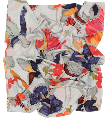 Châle YAOMY® "Swenyo" - Gris