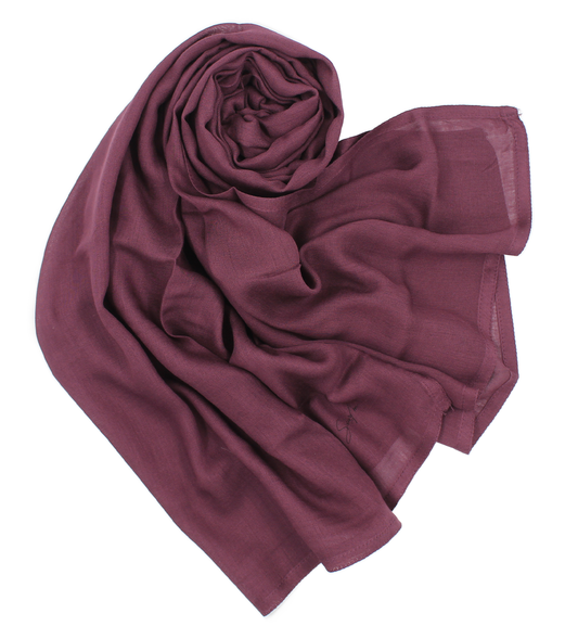 Coton Modal - Aubergine
