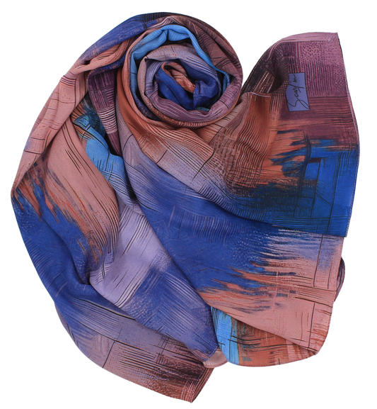 Châle YAOMY® "TAFY" - Poudré