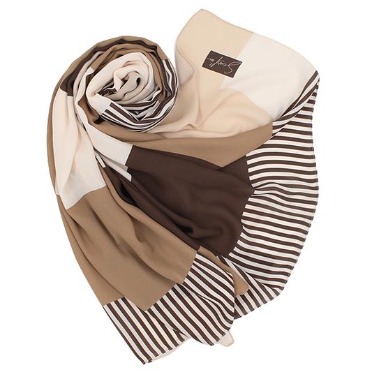 Châle YAOMY® "Titri" - Beige